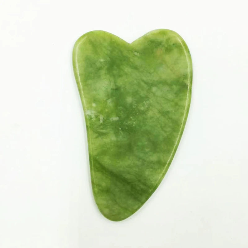 Jade Gua Sha & Roller Trio Set